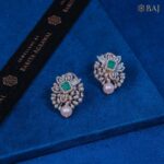 Emerald Pearl Studs