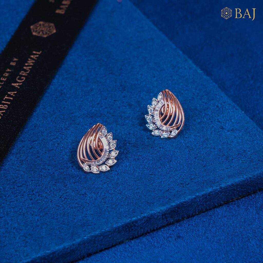 Teardrop Grace Studs