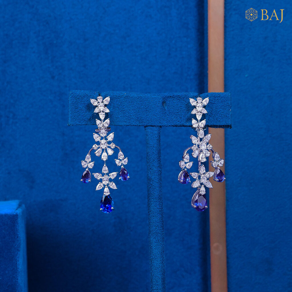 Tanzanite Bloom Earrings