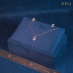 Celeste Bloom diamond pendant set in 18k gold with floral design-2