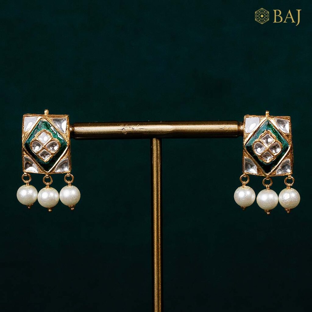 Bikaneri Kundan Pearl Choker Set