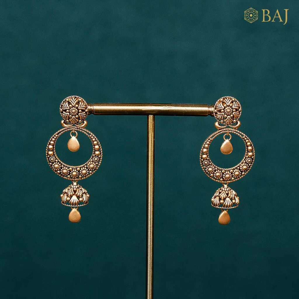 22Kt Gold Drop Kundan Choker Set