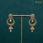 22Kt Gold Drop Kundan Choker Set