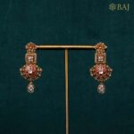 22Kt Geometric Kundan Bridal Set