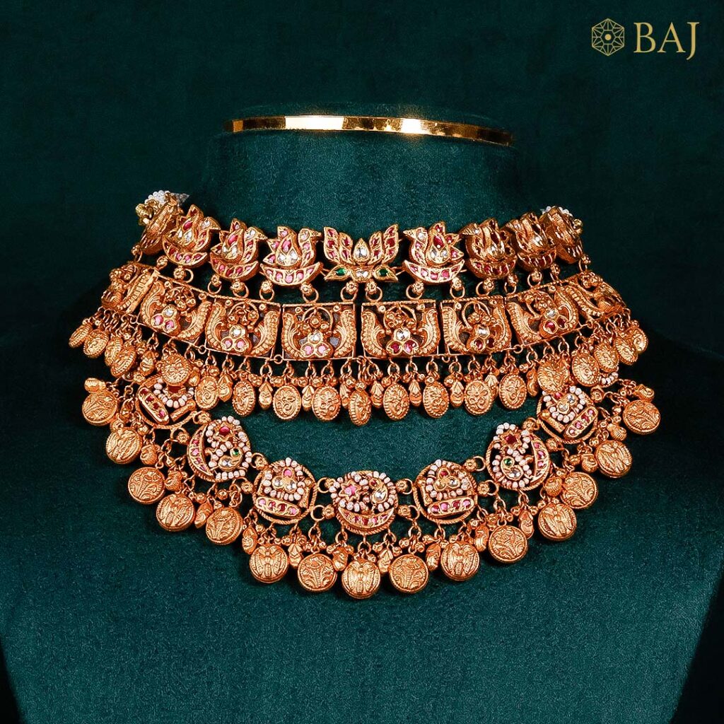 22Kt Grand Kundan Bridal Jewellery Set