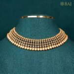 22Kt Gold Drop Kundan Choker Set