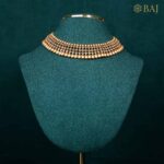 22Kt Gold Drop Kundan Choker Set