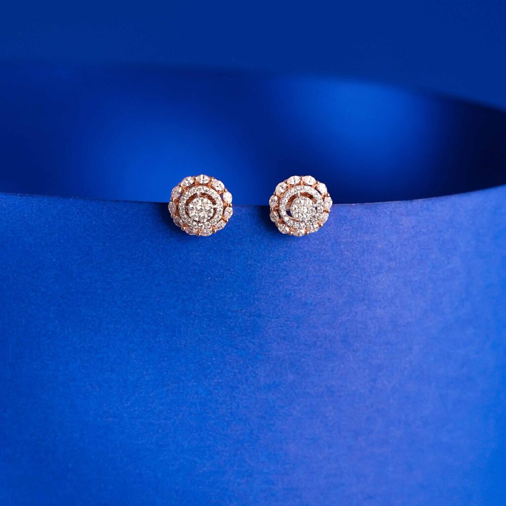 Swirl Glow Studs