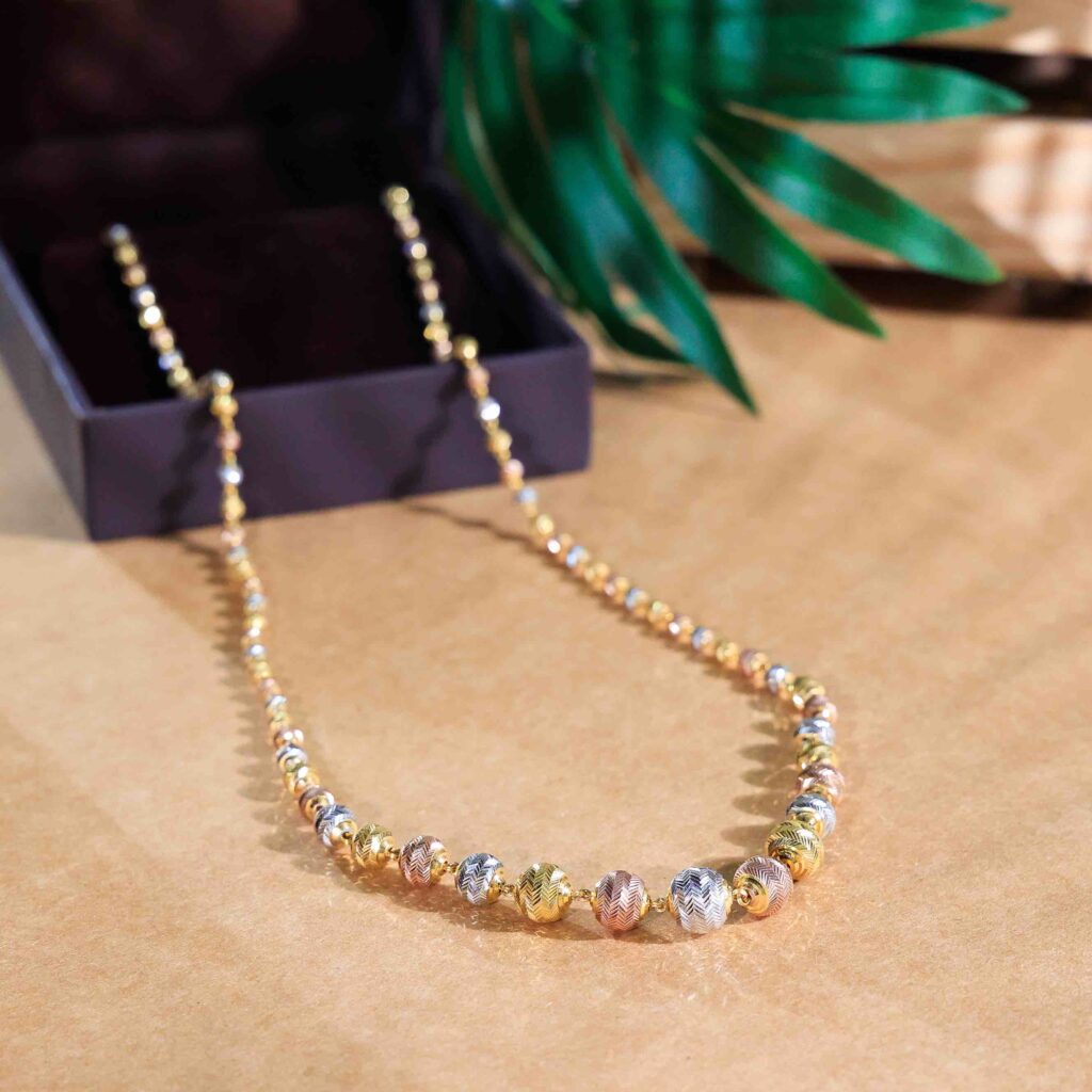 Signature Bead Gold Chain