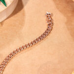 Sculpted Link Gents Bracelet