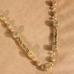 Heritage Floral Sphere Gold Chain