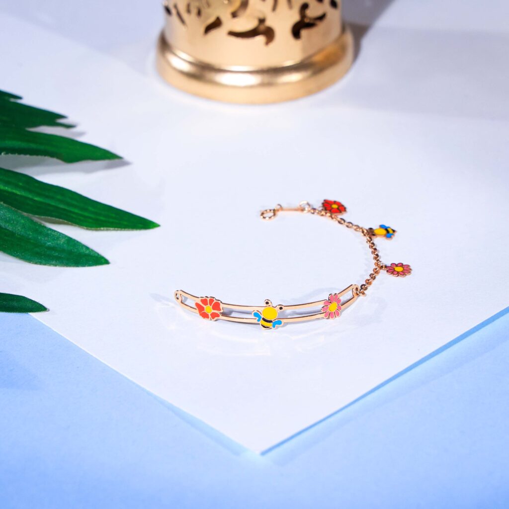 Enchanted Bunny Hoop Charm