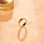 Gold Minimalist Plain Band