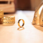 Gold Minimalist Plain Band