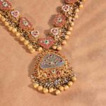 Royal Temple-Inspired Kundan Jewellery Set