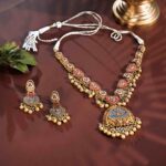Royal Temple-Inspired Kundan Jewellery Set