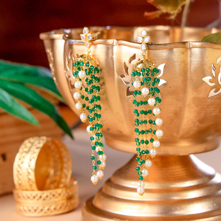 Emerald Cascade Pearl Drops